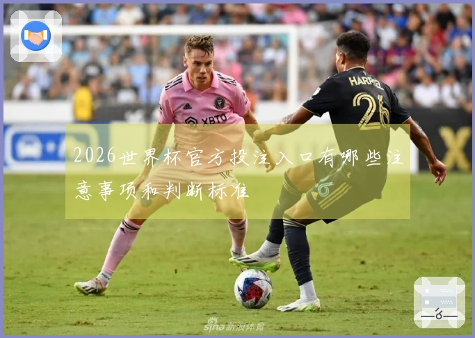 2026世界杯官方投注入口有哪些注意事项和判断标准